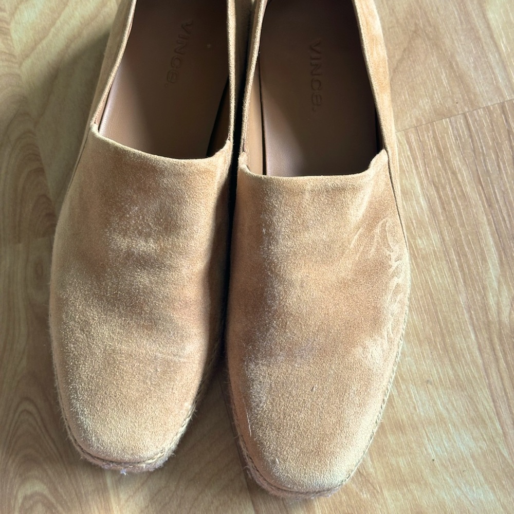 Vince suede wedges